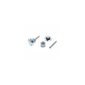 Grover Strap Buttons IronCross Chrome