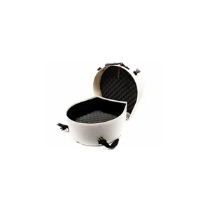 Hardcase 14" Snare Case F.Lined White