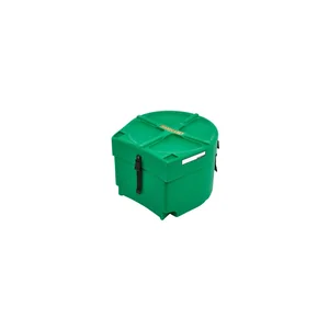 Hardcase 18" F.Tom Case F.Lined D.Green