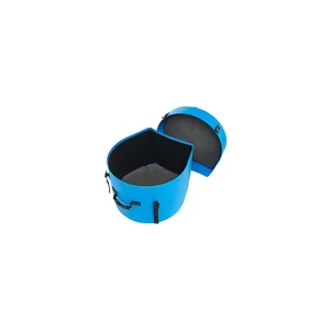 Hardcase 18" F.Tom Case F.Lined L.Blue
