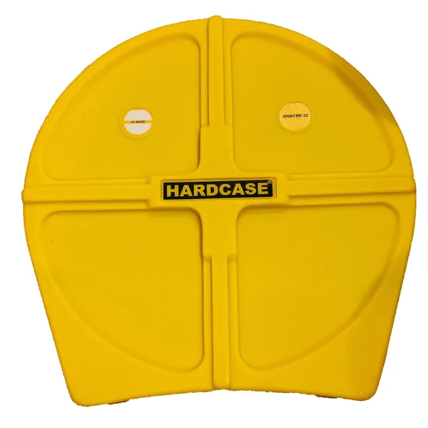 Hardcase 22" Cymbal Case Yellow