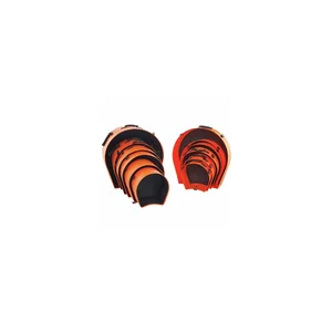 Hardcase HRockFus6 F.Lined Set Orange