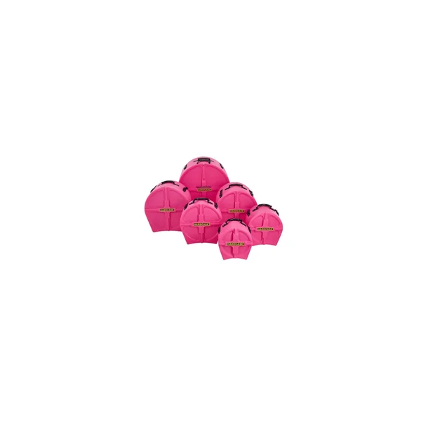 Hardcase HRockFus6 F.Lined Set Pink