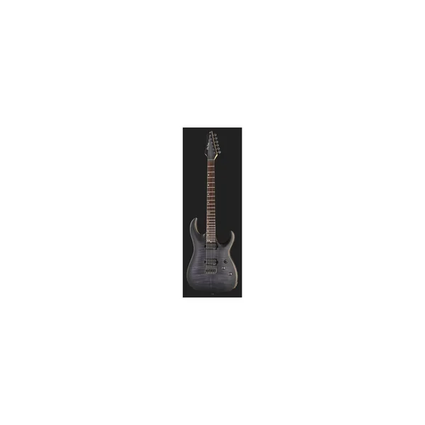 Harley Benton Amarok-6 BKNT Flame Bur w/Case