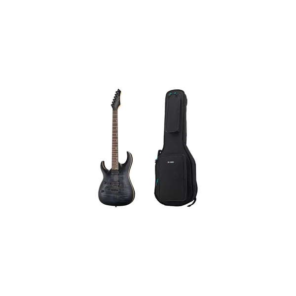 Harley Benton Amarok 6 LH BKNT Flame w/Bag