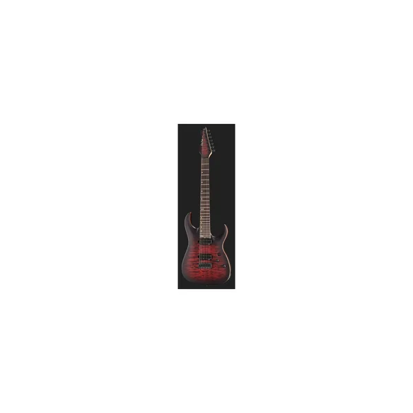 Harley Benton Amarok-7  BKRD Quilted Burst