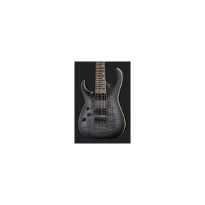 Harley Benton Amarok 7 LH BKNT Flame w/Case