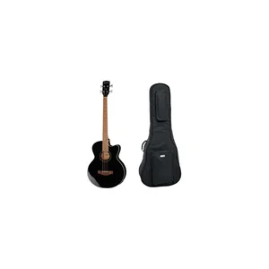 Harley Benton B-30BK Acoustic Bass w/Bag