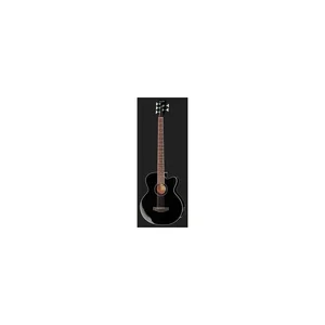 Harley Benton B-35BK Acoustic Bass Bundle