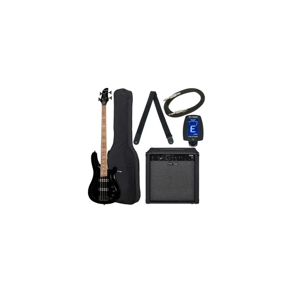 Harley Benton B-450 Black Bundle 2