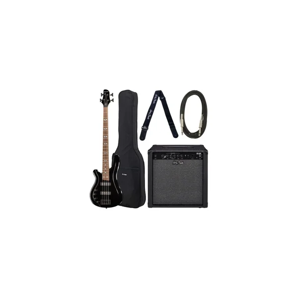 Harley Benton B-450LH BK Progressive Bundle