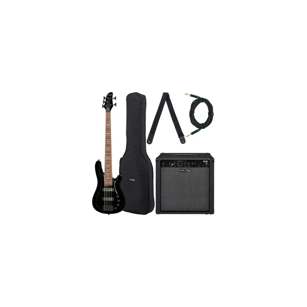 Harley Benton B-550 Black Progressive Set 1
