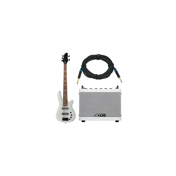 Harley Benton B-550 White Progressive w/Joyo