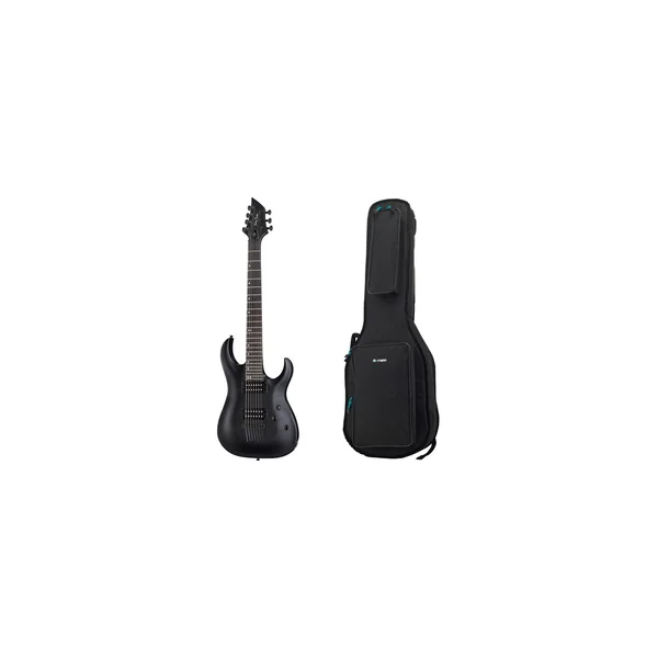 Harley Benton Baritone-7 SBK w/Bag