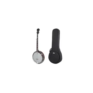 Harley Benton BJ-55Pro 5 String Banjo w/Bag