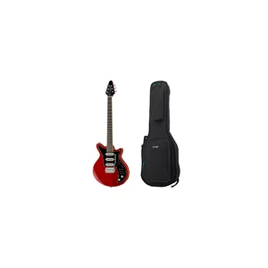 Harley Benton BM-75 Trans Red Deluxe w/Bag