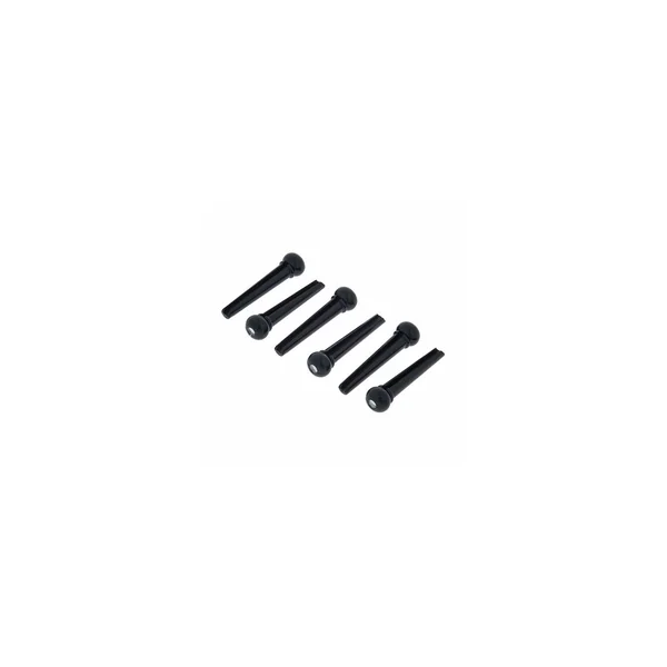 Harley Benton Bridge Pin Set Black Dot