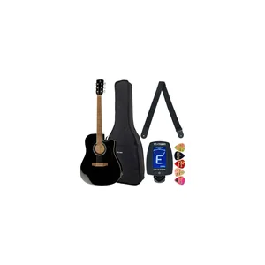 Harley Benton CLD-60SCE BK Custom Lin Bundle