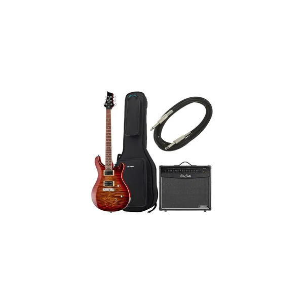 Harley Benton CST-24 Paradise Flame Bundle