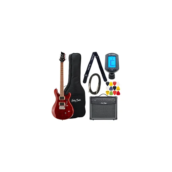 Harley Benton CST-24T Black Cherry Fl Set