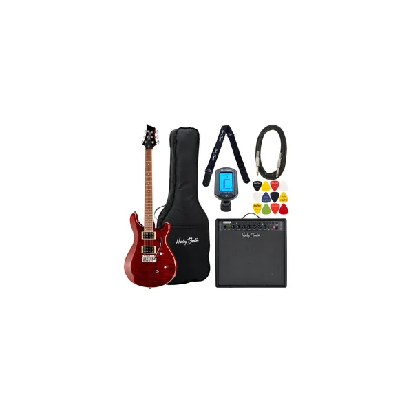 Harley Benton CST-24T Black Cherry Fl Set