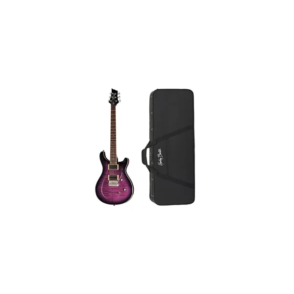 Harley Benton CST-24T Purple Burst w/Case