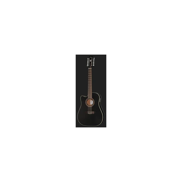 Harley Benton Custom Line CLD-10SCE-12BKS LH