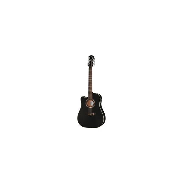 Harley Benton Custom Line CLD-10SCE-12BKS LH