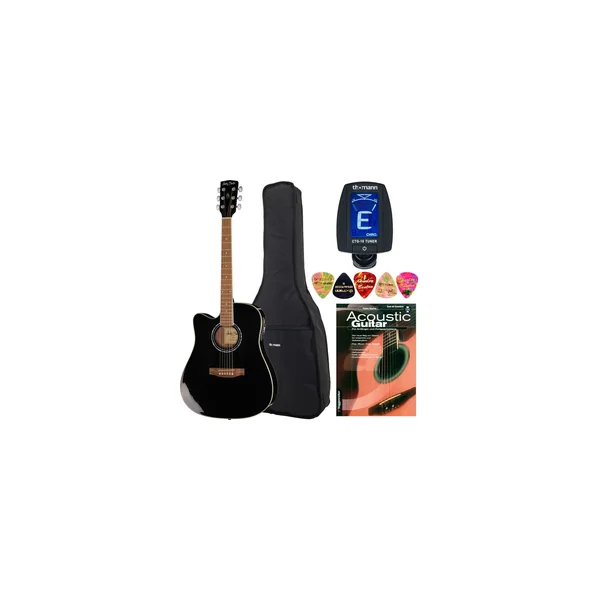 Harley Benton D-120CE-LH BK Bundle