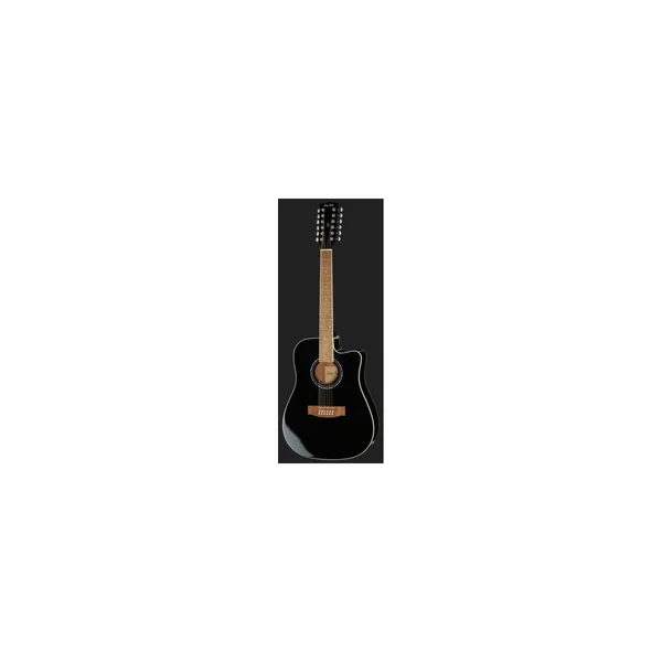 Harley Benton D-200CE-12BK Bundle