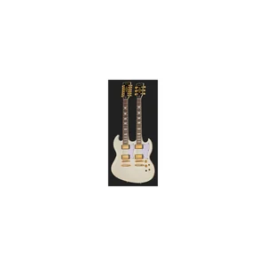 Harley Benton DC-Custom II 612 White