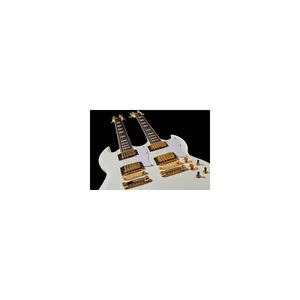 Harley Benton DC-Custom II 612 White