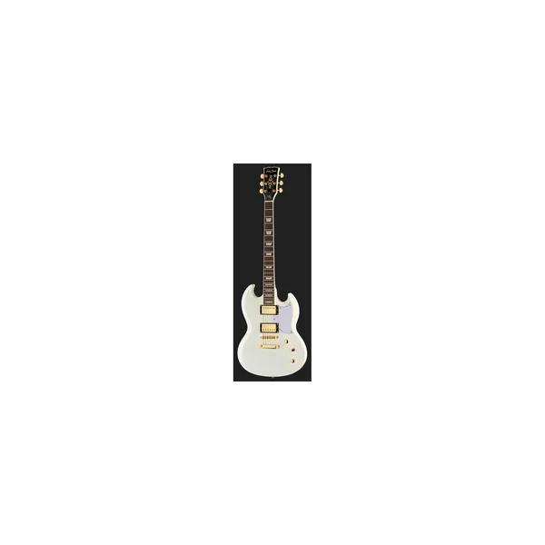 Harley Benton DC-Custom II White