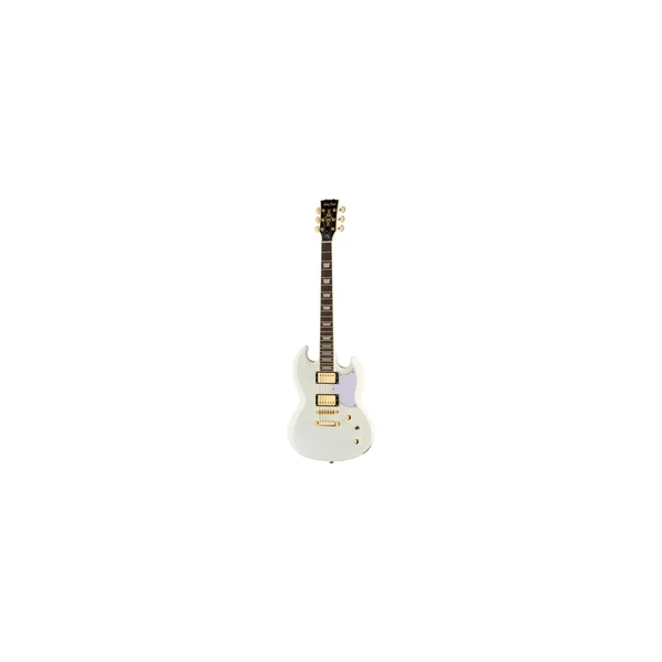 Harley Benton DC-Custom II White