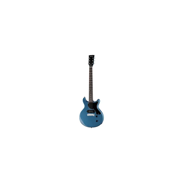 Harley Benton DC-Junior Pelham Blue