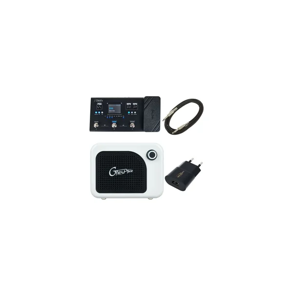 Harley Benton DNAfx Git Adv. + Cab WH Bundle