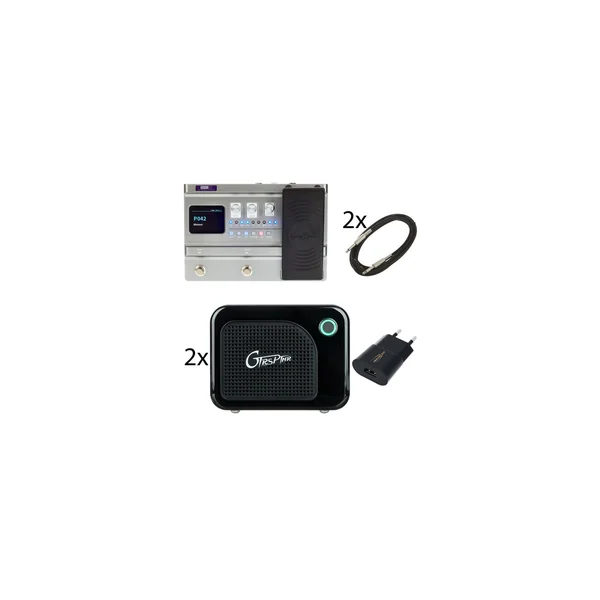 Harley Benton DNAfx GiT + Cab Stereo Bundle