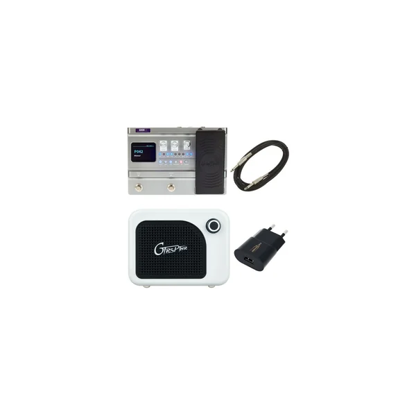 Harley Benton DNAfx GiT + Cab WH Bundle
