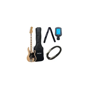 Harley Benton Enhanced MP-4MN Natural Bundle