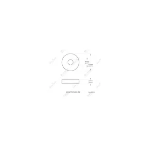 Harley Benton Felt Washers Set Black