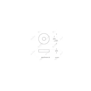 Harley Benton Felt Washers Set White