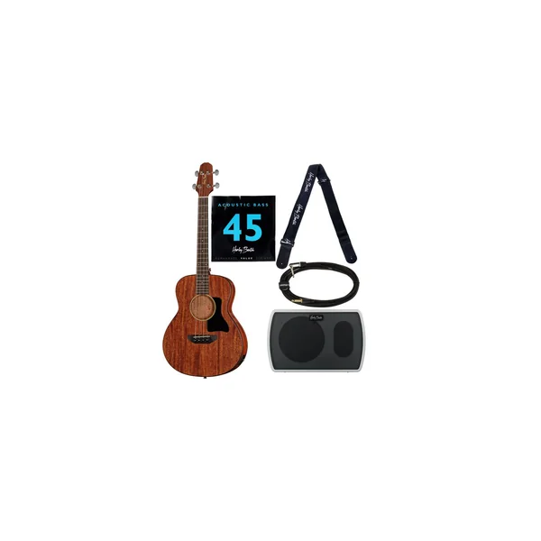 Harley Benton GS-Travel-E Bass Mahoga Set