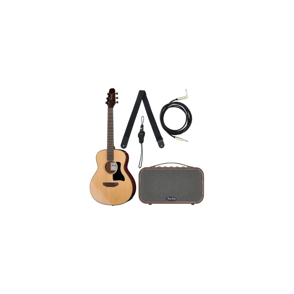 Harley Benton GS-Travel-E Spruce Bundle