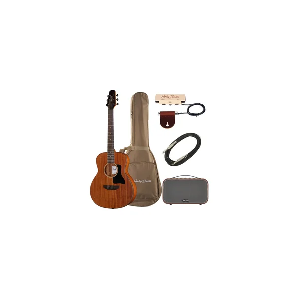 Harley Benton GS-Travel Mahogany Bundle