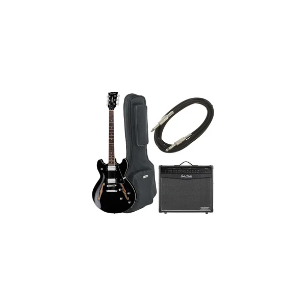 Harley Benton HB-35 BK Vintage Series Bundle