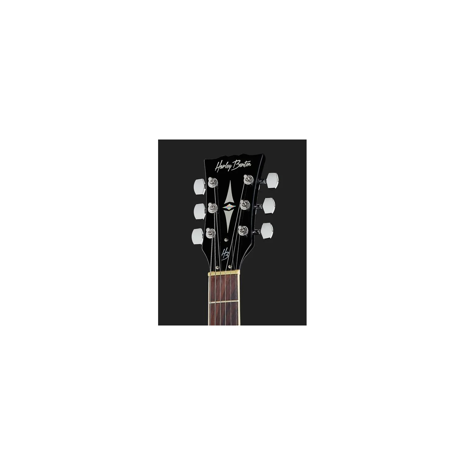 Harley Benton HB-35 BK Vintage Series w/Bag