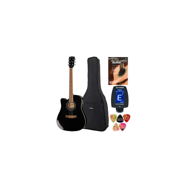 Harley Benton HBD120CEBK LH Bundle English