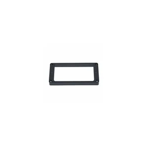 Harley Benton Hu Frame Flat Top Black Bridge