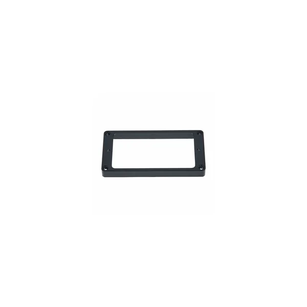 Harley Benton Hu Frame Flat Top Black Bridge