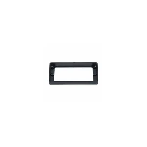 Harley Benton Hu Frame Flat Top Black Bridge